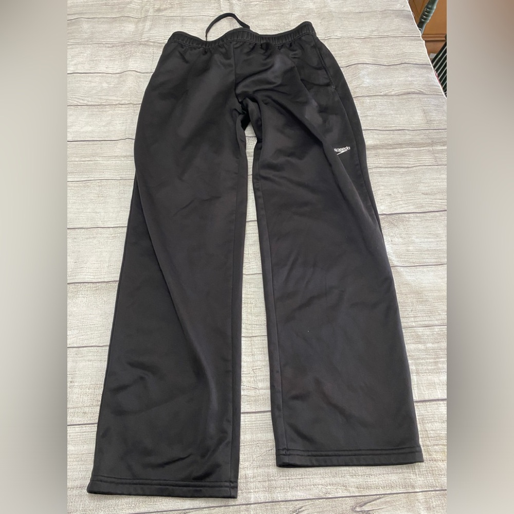 speedo womens size medium sweatpants black